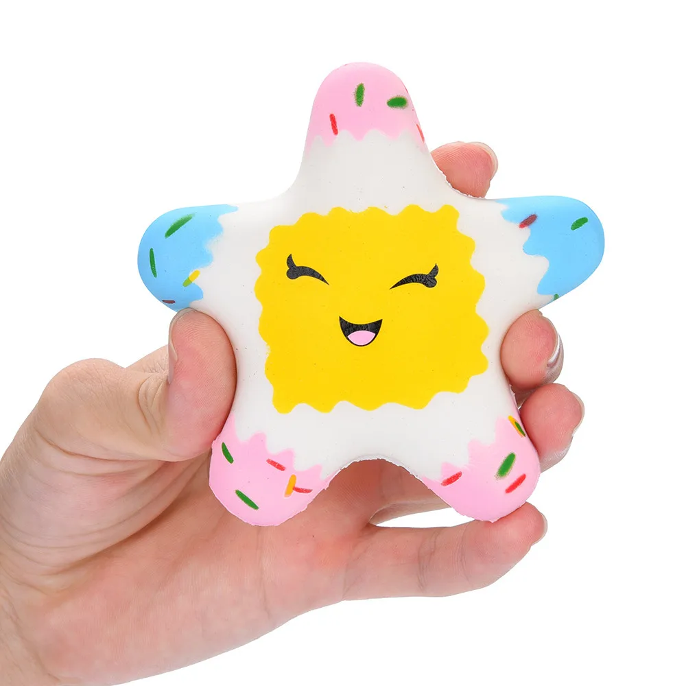 Kawaii Star Ароматические сжимаемые медленно поднимающиеся детские игрушки Игрушка