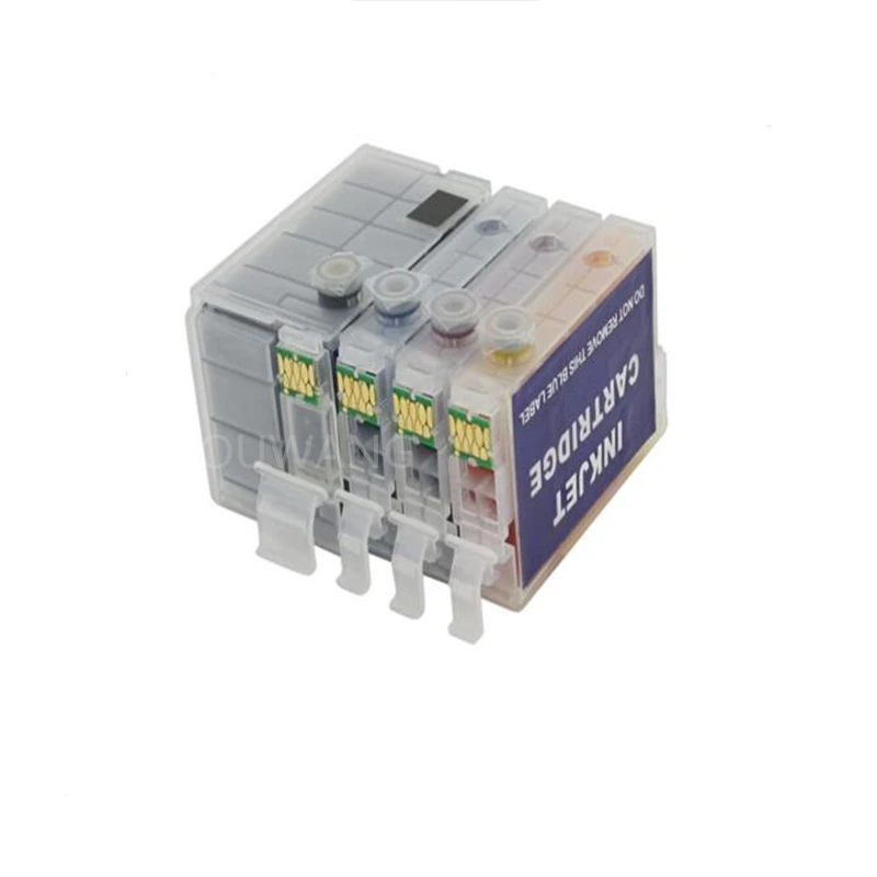 4 комплекта T2701 T2711 27XL многоразовые чернильные картриджи для рабочей силы WF7110 7610
