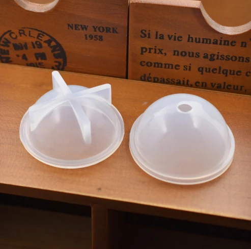 9 размеров круглый шар талисманы украшение силиконовые формы смолы Силиконовые