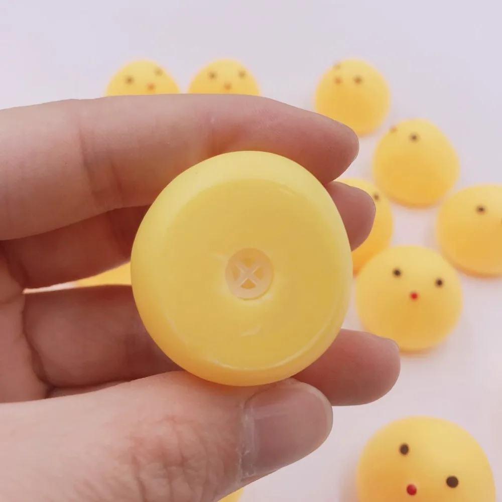 Милые мягкие мини игрушки Mochi Yellow Chicken Squishy Simsimi подарок для детей забавные