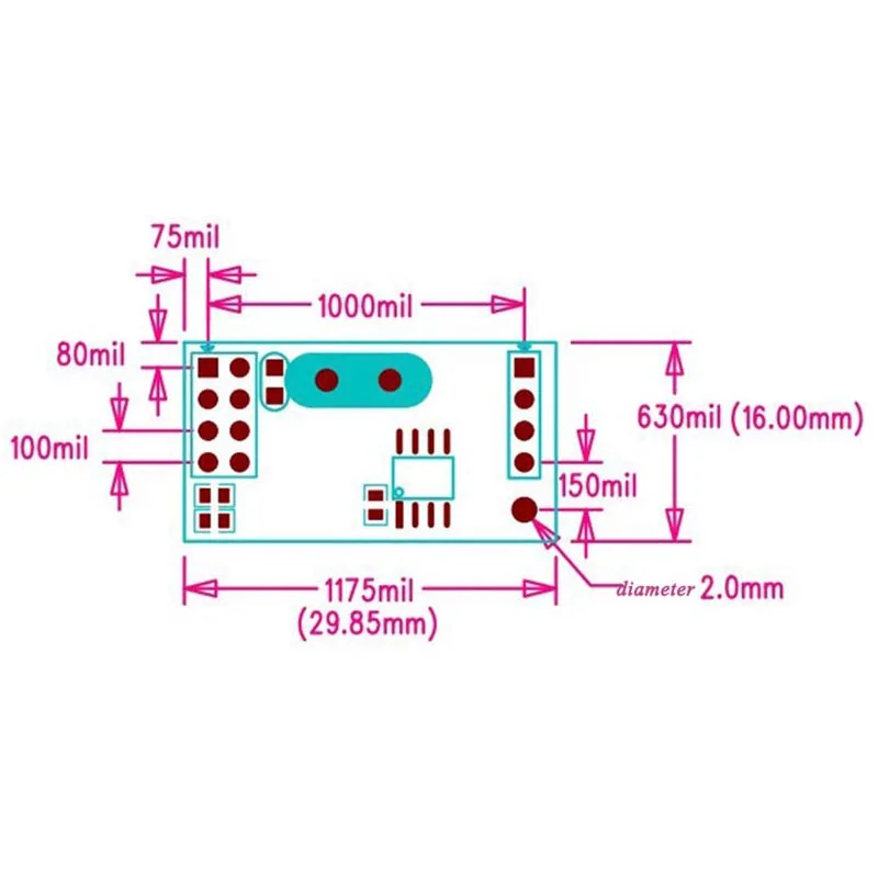 AD7705 модуль сбора данных 16 бит двухканальный ADC PGA SPI интерфейсный чип TM7705 с