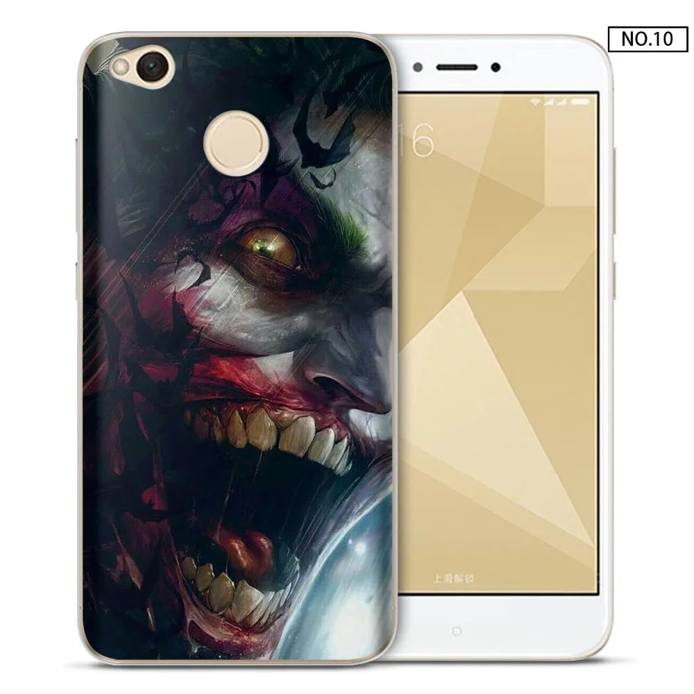 Soft silicone TPU Case for Xiaomi Redmi 4X 5A 5 Plus 4 Pro joker Phone Cover Note 4Pro Mi A1 5X 6 | Мобильные телефоны и