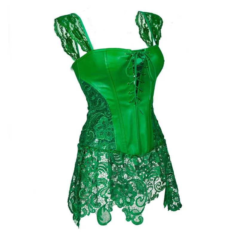 Женский кожаный корсет на молнии размеры до 6XL|leather waist cincher|lingerie corsetcorset plus |