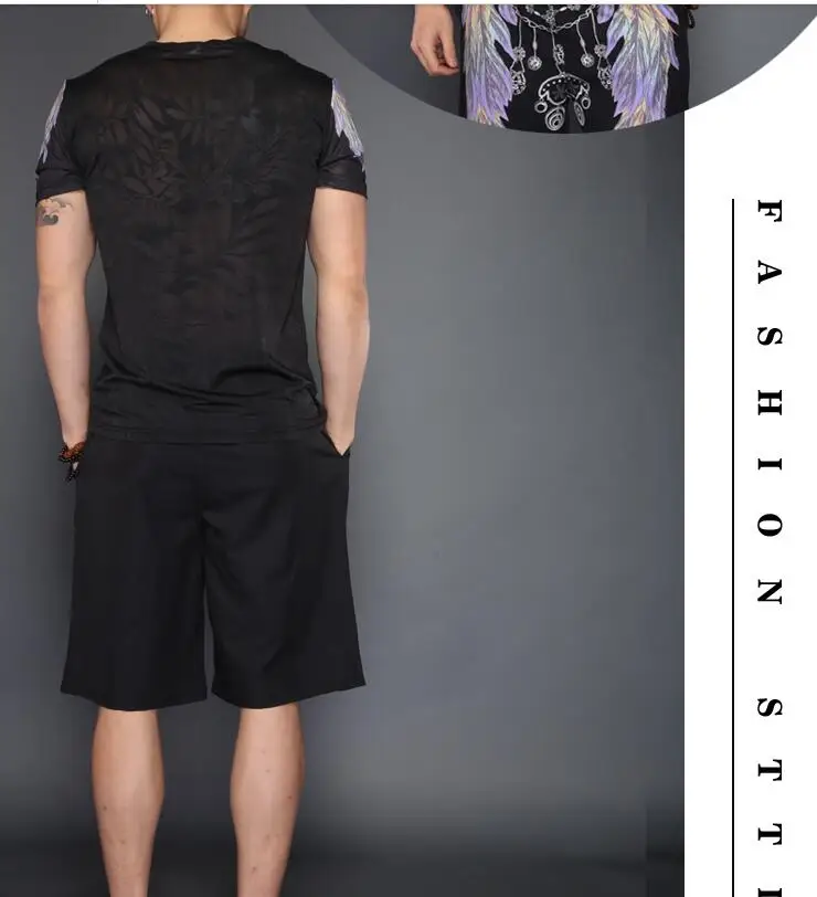 Спортивный костюм для фитнеса мужской летний новый дизайн 2018 | Мужская одежда