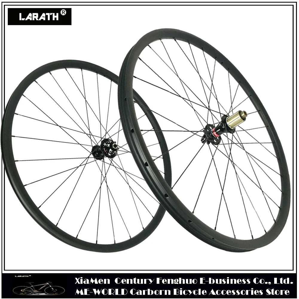 Ультра карбоновый светильник только 1185g mtb Колеса 29 clincher бескамерные колеса 29er