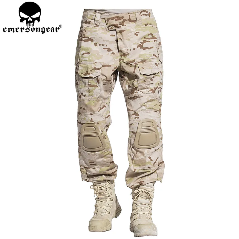EMERSONGEAR армейские штаны, тактические охотничьи штаны, военные армейские камуфляжные брюки, Мультикам, Arid EM7042