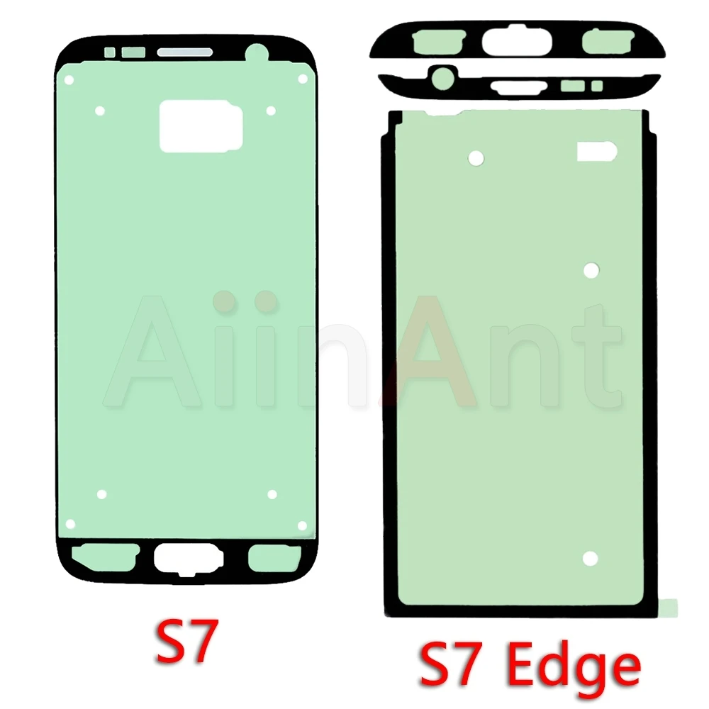 10 шт. для Samsung S3 S4 S5 S6 S7 Edge S8 S9 Plus рамка ЖК дисплея экрана клеевые наклейки клейкий