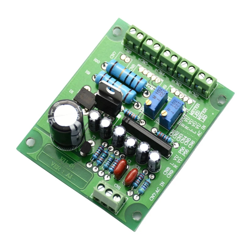 Dual Stereo VU Meter Driver Board Amplifier DB Audio Level AC 12V Input Backlit | Обустройство дома