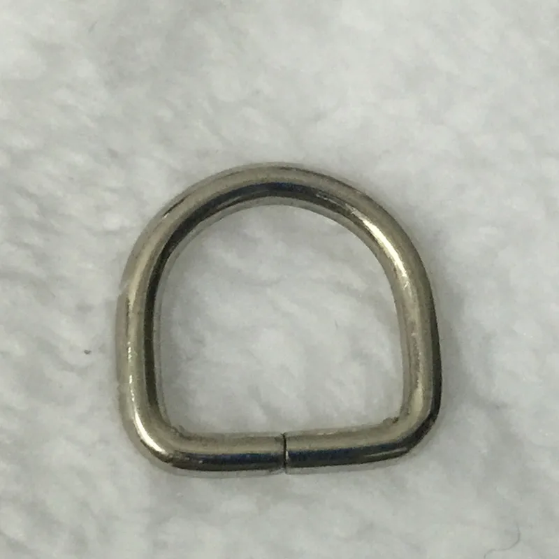(10 pieces/lot) 20mm Silver Metal D-shaped adjustable buckle D ring Semicircle button Bags Luggage Sewing accessories | Дом и сад