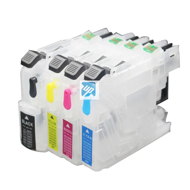 До 4 шт./компл. LC261 LC263 Refilable совместимые картриджи для брата DCP-J562DW MFC-J480DW MFC-J680DW