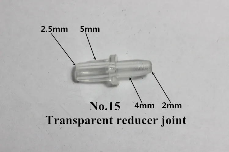 10 шт./партия силиконовый шланг соединение POM прямой шарнир редуктор Юнион тройник