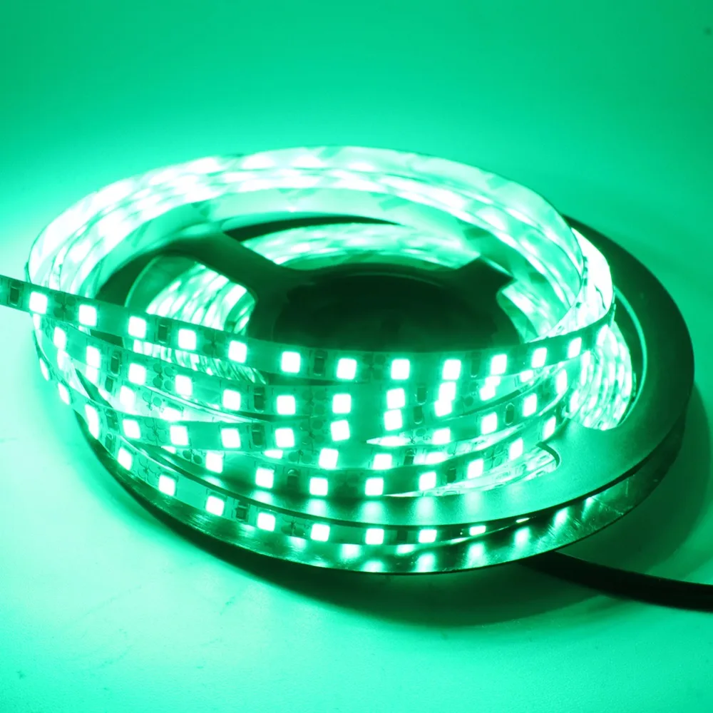 5 мм PCB SMD 2835 Светодиодная лента не Водонепроницаемая 120 светодиодный s/m 5 м гибкий светодиодный светильник Холодный белый/теплый белый/красный/зеленый/синий DC12V высокая яркость