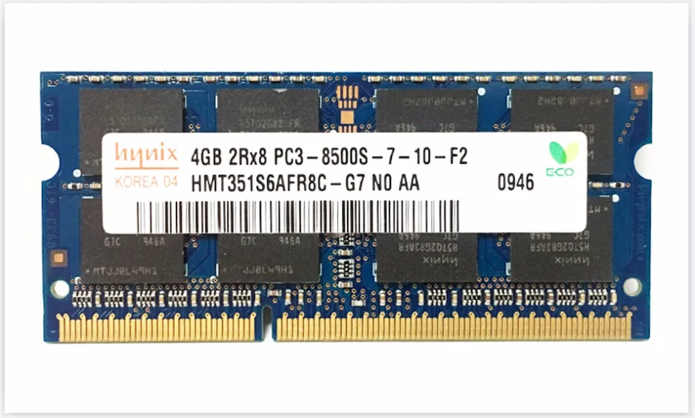 Hynix чипсет NB 2 ГБ/4 ГБ/8 ГБ PC3 DDR3 1066 МГц 1333 1600 МГц лэптоп ноутбук память Оперативная память 2g 4g 8g SO-DIMM 1333 1600 МГц