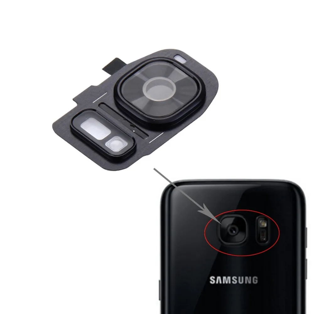 Новый чехол для задней камеры 10 шт. + фонарик Bracker Galaxy S7/G930 ремонт замена