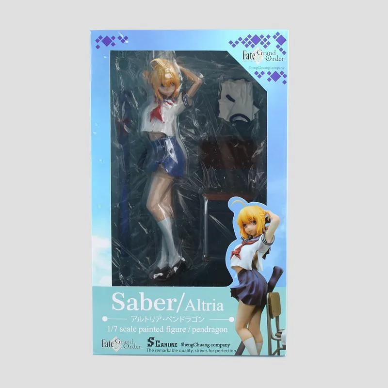 

Fate/stay Night Grand Orders Arturia Pendragon Fate saber Sailor clothe Altria Action figure sexy girl figure PVC 25cm doll