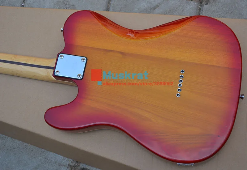 Заводская электрогитара TL Elm body CS color 6 string музыкальный инструмент гитара ra аксессуары