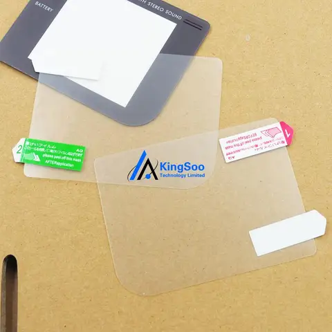 10 x прозрачная защитная пленка для ЖК-экрана для приставка Gameboy GB GBO DMG консоль