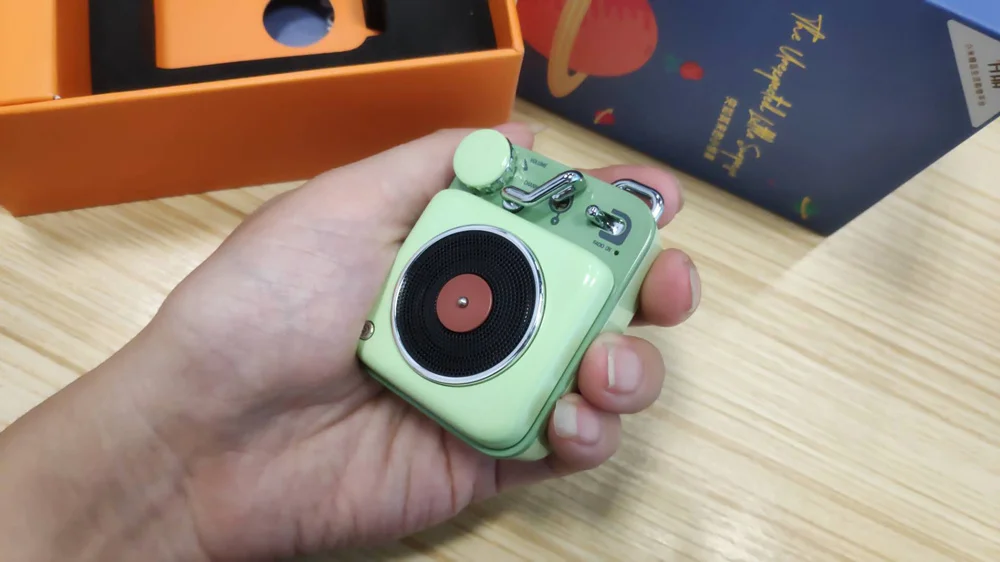 Xiaomi MW Elvis атомный проигрыватель B612 ретро мини аудио беспроводной Bluetooth музыкальный динамик для компьютера вечерние для кемпинга
