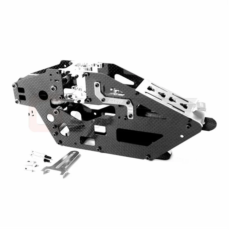 Gartt 450L вращающая трубка 3D карбоновая рама совместимый вертолет Trex 450 L