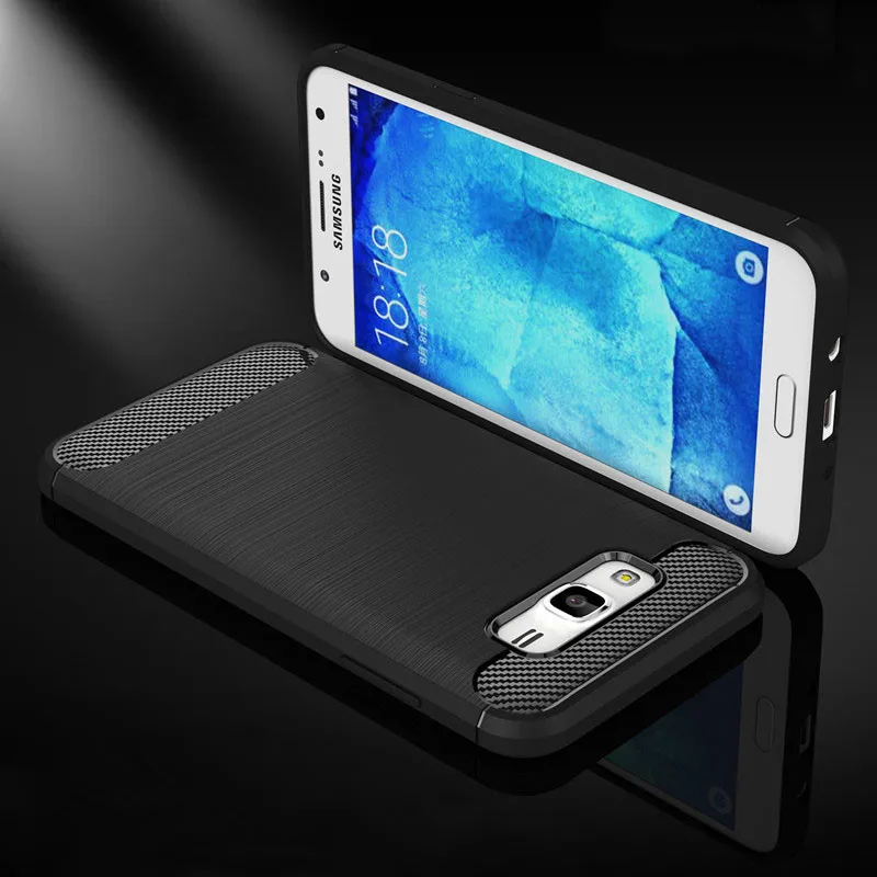 Чехол для Samsung Galaxy J5 роскошный Ультратонкий чехол из углеродного волокна