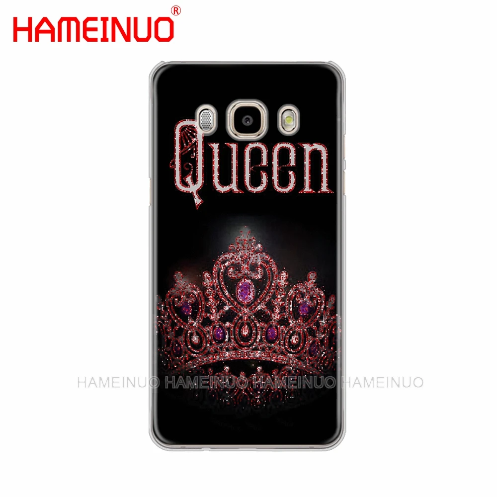 HAMEINUO королева и король корона Coque чехол для телефона для samsung Galaxy J1 J2 J3 J5 J7 MINI ACE prime - Цвет: 90117