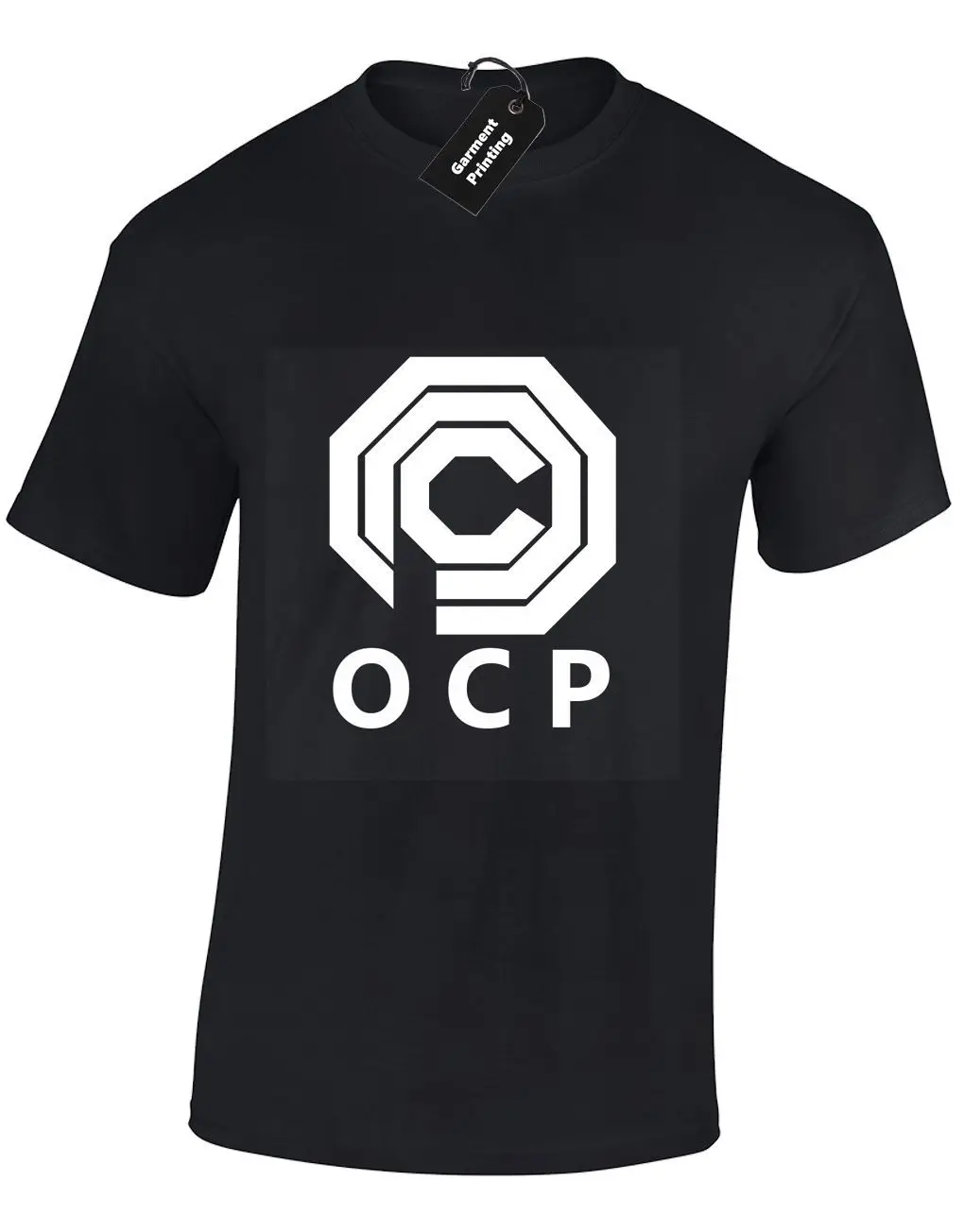 OCP Мужская футболка ROBOCOP POLICE DESIGN SCI FI ретро фильм мода Культовая пленка крутая