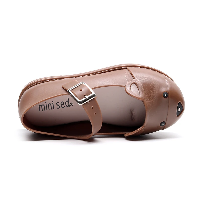 Мини-сандалии Melissa Jelly новинка 2019 детская обувь с рисунком медведя детские