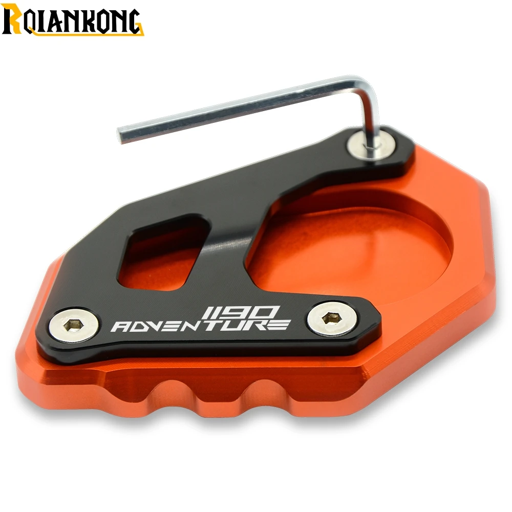 Лидер продаж! Мотоцикл костыль боковая стойка с лупой стенд Поддержка пластины