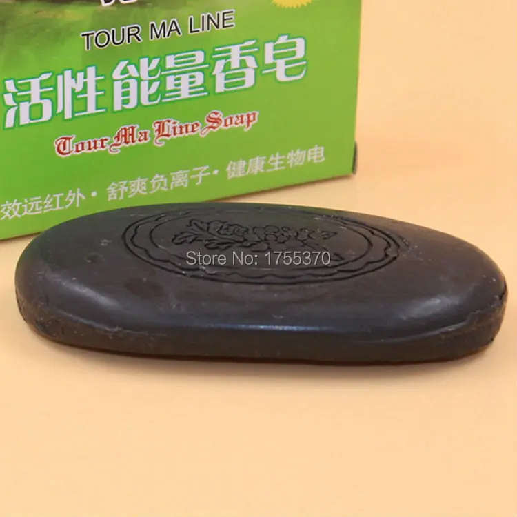 Новинка 2 шт./лот активная энергия бамбуковое турмалиновое мыло для леди женское