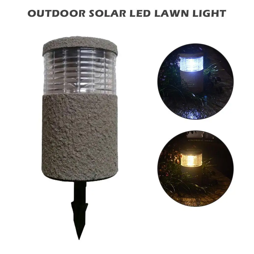

LED Solar Lawn Lights Automatic Sensing Light Outdoor Garden Landscape Path Ground Lamp Landscape Bollard Light