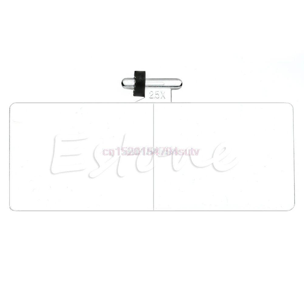 

Folding Eyeglass Clip On Flip Loupe Magnifying Glass Handsfree Precise Magnifier-PY #H055#