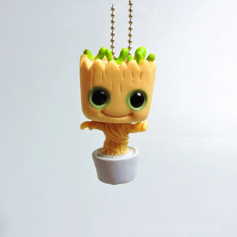 Мини маленькая елка человек грубая ПВХ детская фигурка игрушка подвеска