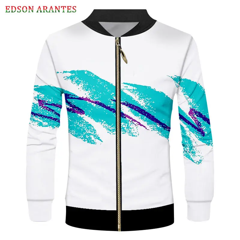 Модные бейсбольные куртки на молнии с 3d принтом соло Кубок джазола куртка для