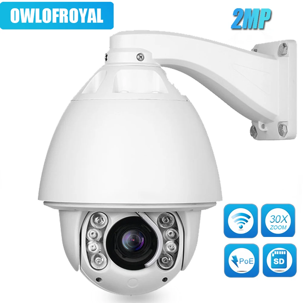 IMPORX 1080p CCTV камера 2MP HD автоматическое отслеживание 30X зум дополнительный комплект