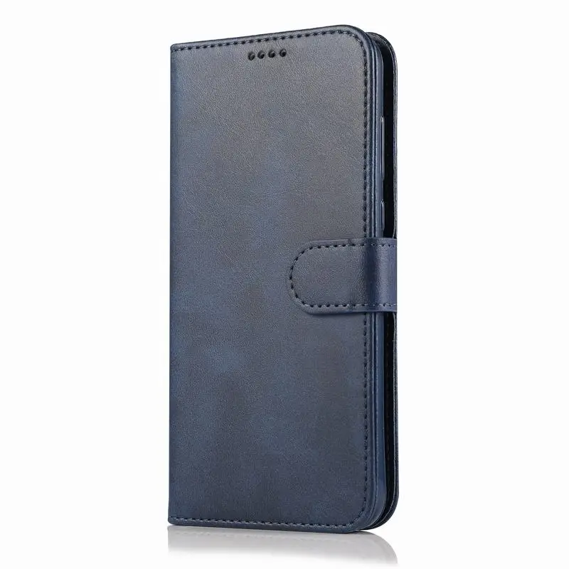 Blue Чехол для huawei mate 20 Lite Pro, Магнитный Флип, роскошный винтажный кошелек, кожаный чехол для телефона, для huawei mate 20 Lite 20pro Coque - Цвет: Blue