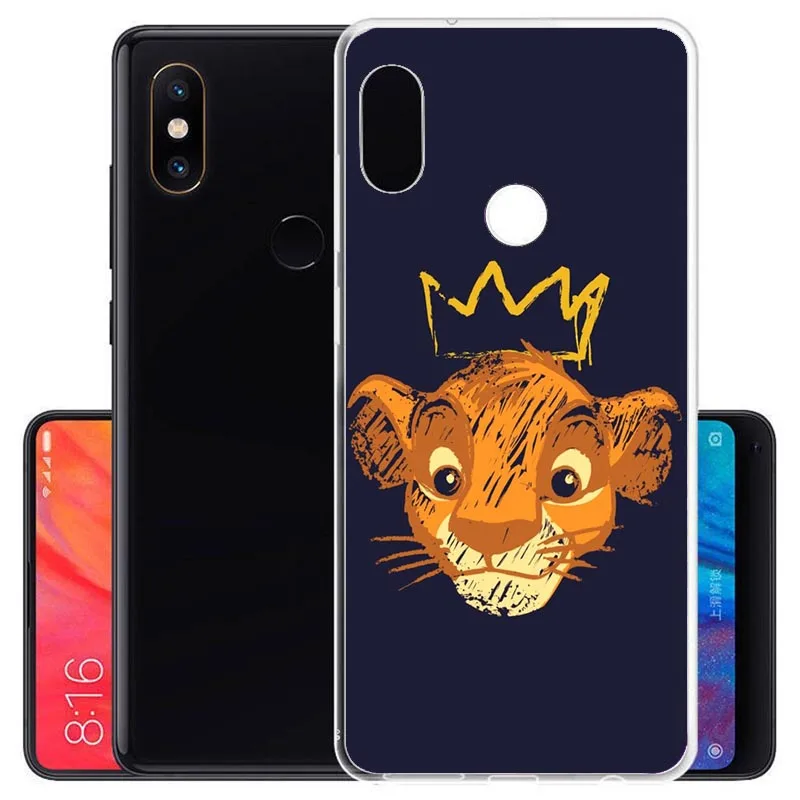 Лучший чехол The Lion King роскошный мягкий прозрачный из ТПУ для телефона Xiaomi Mi 9T Redmi