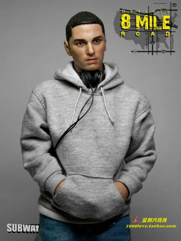 Метро 1/6 8 MILE ROAD Eminem 12 &quotфигурка игрушки MIB фигурка|Игровые фигурки и трансформеры|