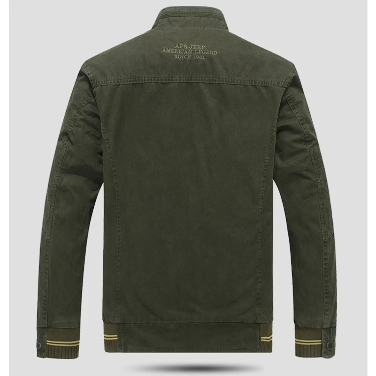 AFS JEEP, мужская куртка, ветровка, мужское пальто, Chaqueta Hombre, Двусторонняя одежда, Военная Повседневная Хлопковая мужская куртка, размер s, L-4XL, пальто