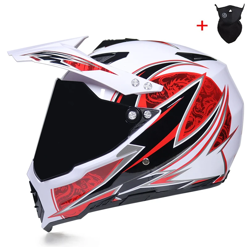 Moto rcycle шлемы для квадроциклов moto corss racing внедорожные шлемы Casco Capacetes moto DOT утвержден - Цвет: b2b