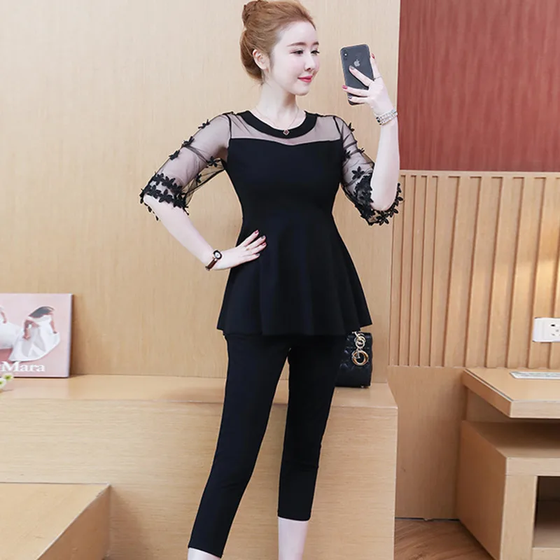 Модный летний женский комплект UHYTGF маленький парфюмерный Свободный Топ с