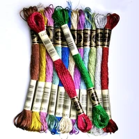 one pcs multicolor cross stitch gold and silver threads cross stitch embroidery thread custom cross stitch threads colors