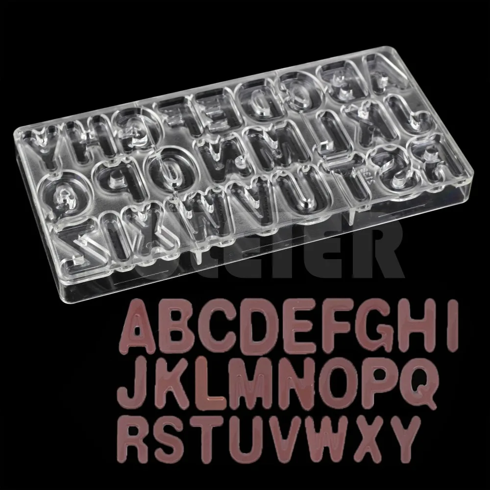 Форма для шоколадных конфет в форме букв &quotсделай сам&quot украшение торта 3d