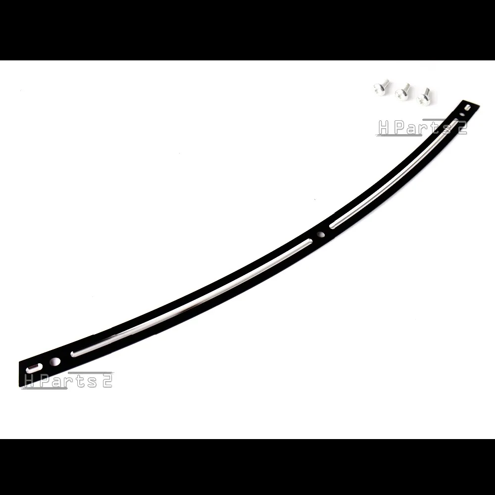Черная кромка обрезки лобового стекла отделка для Harley Touring Street Glide FLH/T FLHX 1996 2013|harley