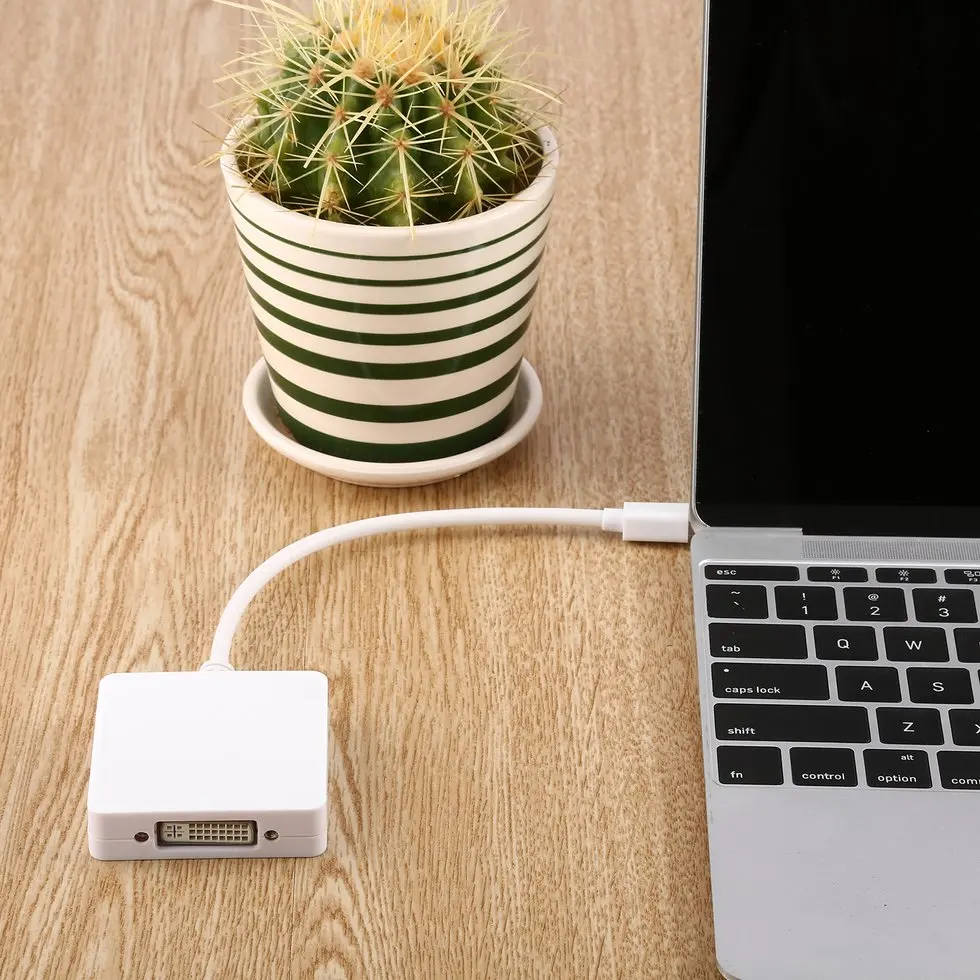 10 шт. 3 в 1 Мини-порт дисплея для DP HDMI DVI адаптер кабель монитора MAC Pro AIR | Электроника