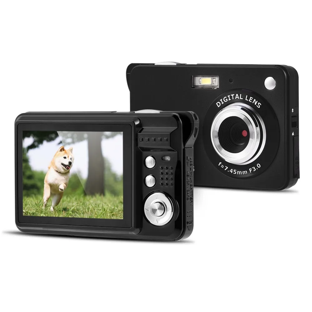 18Mp Max 5Mp cmos-сенсор 2,7 дюймов экран цифровые камеры 8x цифровой зум и повторная литиевая батарея черный, красный, серебристый цвета