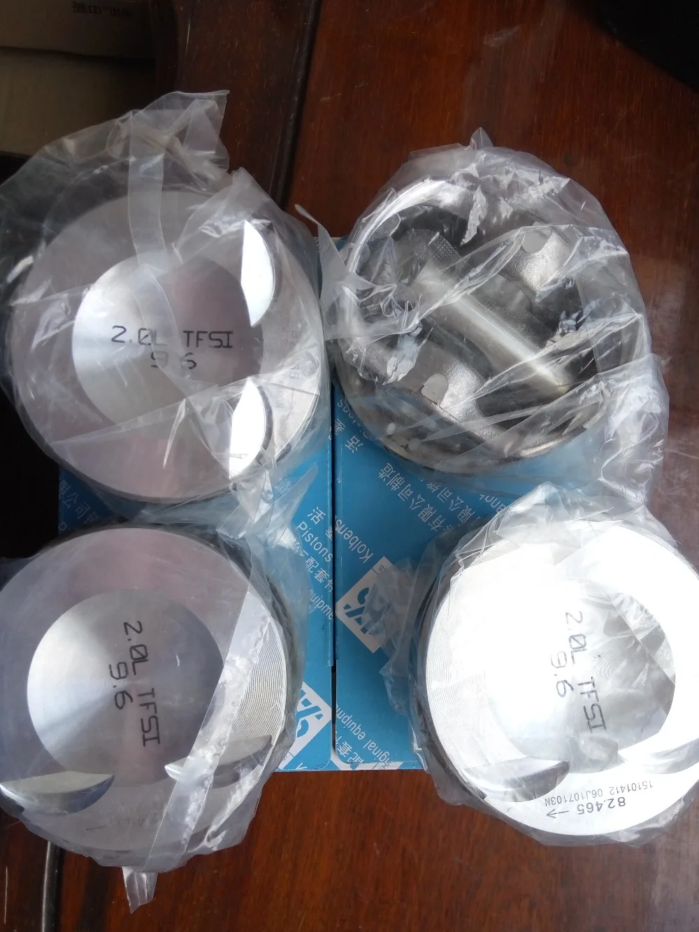 Оригинальный 4 цилиндра 82.465 мм поршня и кольца установить oem 06J107103M/06J107065AG для Audi