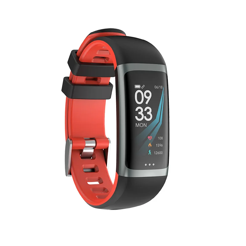 

Silica Smart Bracelet Color Screen IP67 Waterproof Band Fitness Tracker Heart Rate Blood Pressure Oxygen Monitor Sport Wristband