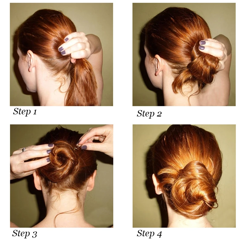 Заколки для волос спиральные женщин и парикмахеров шпильки закручивания