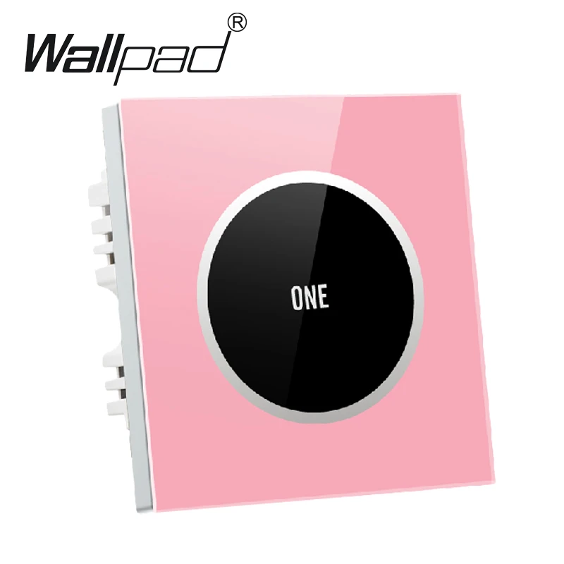 Сенсорный настенный светильник ель из закаленного стекла 1 клавиша канал 110-250 В |