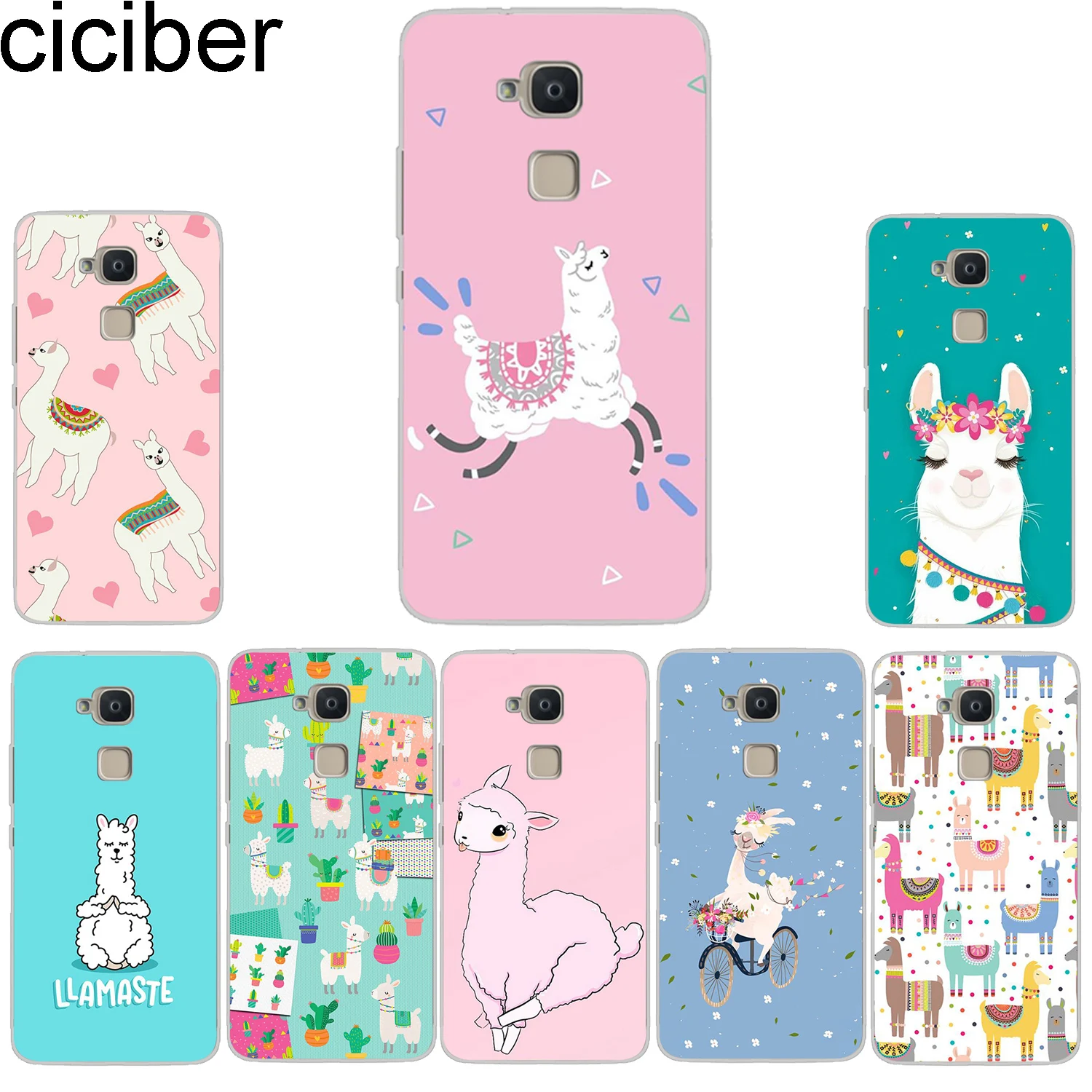 ciciber Phone Case for BQ Aquaris X2 X Pro V VS U U2 Lite Plus Soft TPU Back Cover E5s 4.5 M5 M5.5 X5 Alpaca |